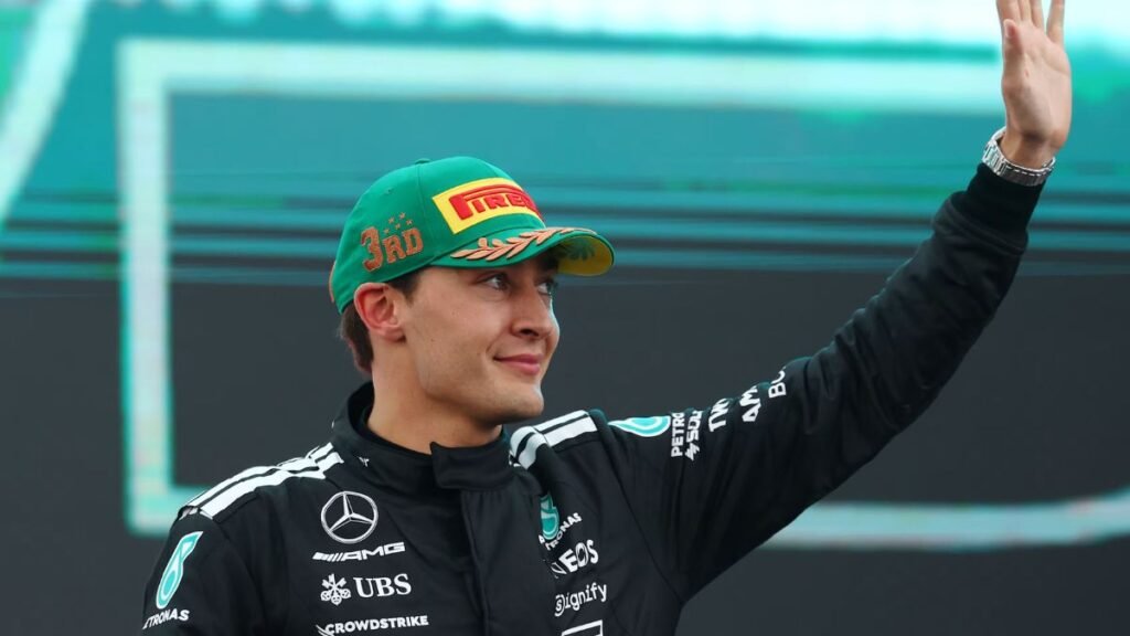 Australian Grand Prix qualifying George Russell seizes opening pole as Mercedes dominate qualifying in Melbourne