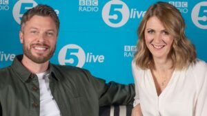 BREAKFAST BREAK Why is Rick Edwards not on Radio 5 Live, and when is he returning?
