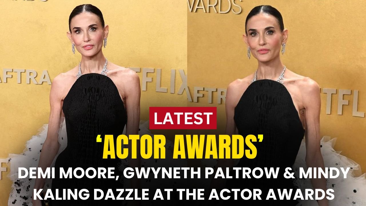 Demi Moore, Gwyneth Paltrow & Mindy Kaling Dazzle at the Actor Awards