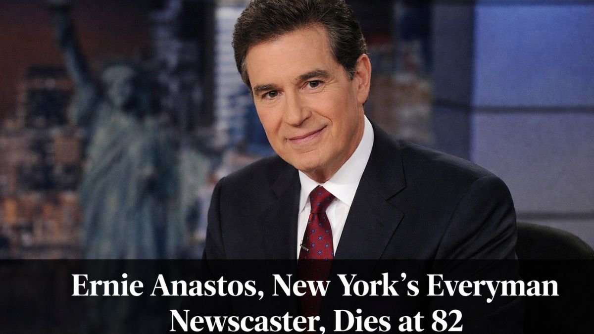 Ernie Anastos, New York’s Everyman Newscaster, Dies at 82