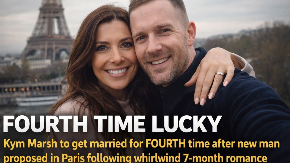 FOURTH TIME LUCKY Kym Marsh to get married for FOURTH time after new man proposed in Paris following whirlwind 7-month romance