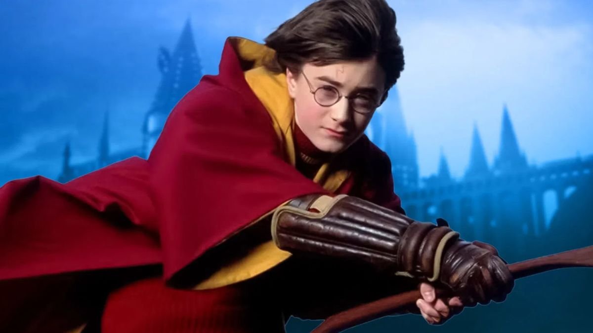 First Look at Harry Potter Shows Quidditch Action at Hogwarts