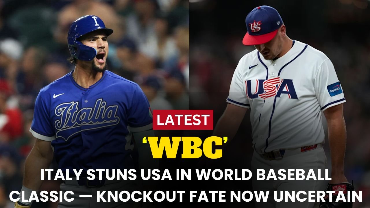 Italy Stuns USA in World Baseball Classic — Knockout Fate Now Uncertain