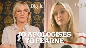 Jo Whiley Says Sorry to Fearne Cotton as She Reflects on Dark Period After Ex Ian Watkins Was Arrested