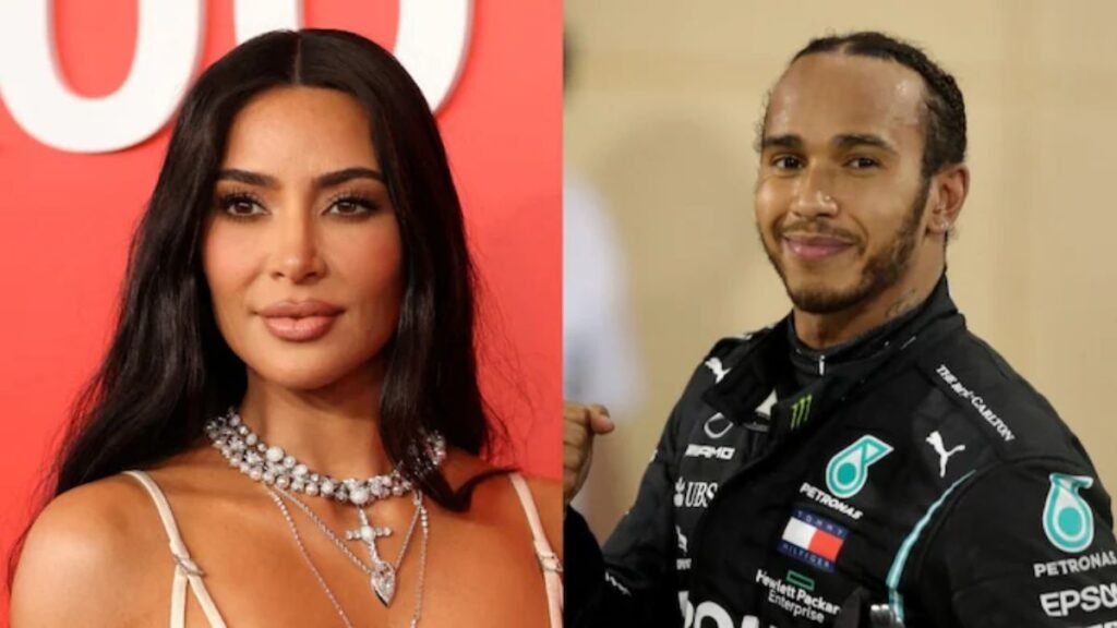 LOVE STRUCK Lewis Hamilton publicly fangirls over Kim Kardashian in sultry snaps amid their on-going romance