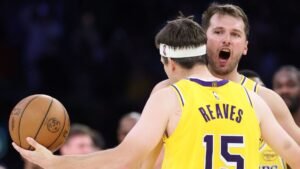 Lakers’ Reaves, Doncic deliver late-game magic in OT thriller