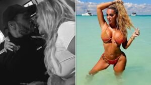 NEW LOVE Big Brother’s Aisleyne Horgan-Wallace reveals her hunky new boxer boyfriend for the first time as they snog in new snap