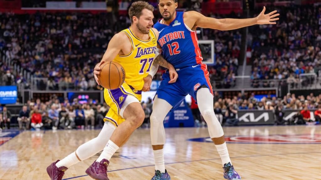 Pistons End Lakers’ 9-Game Win Streak as Luka Dončić Misses Game-Tying Shot