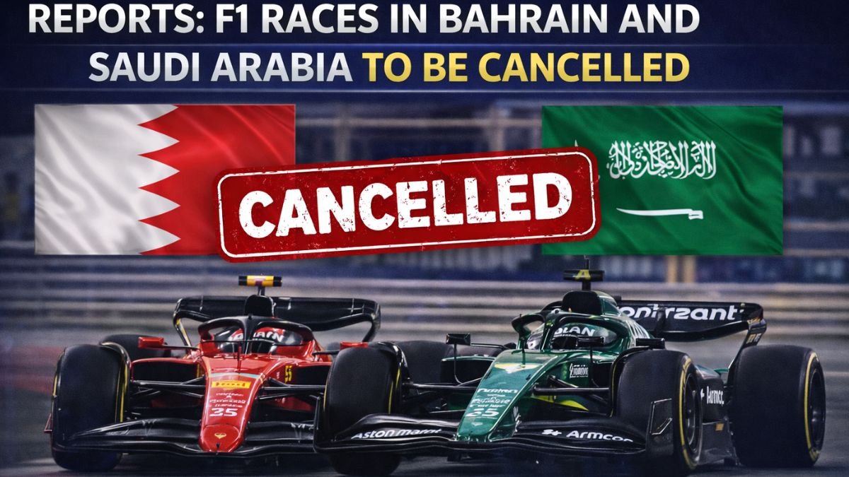 Reports: F1 races in Bahrain and Saudi Arabia to be cancelled