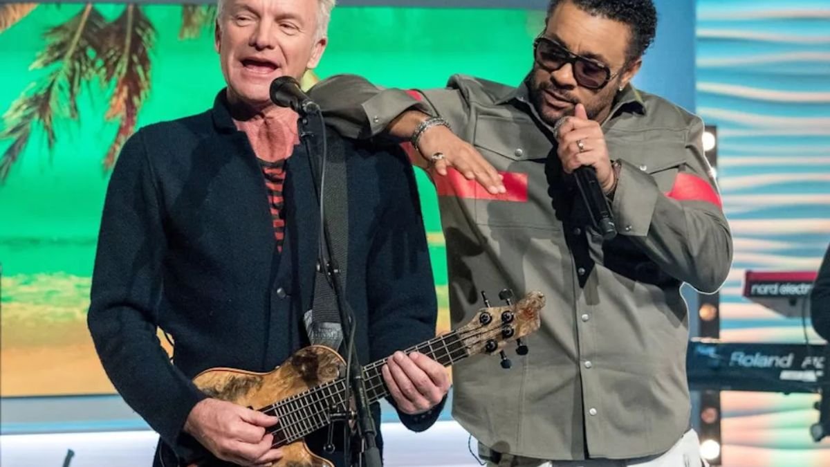Shaggy Crashes Jimmy and Sting’s Performance of "It Wasn't Me"