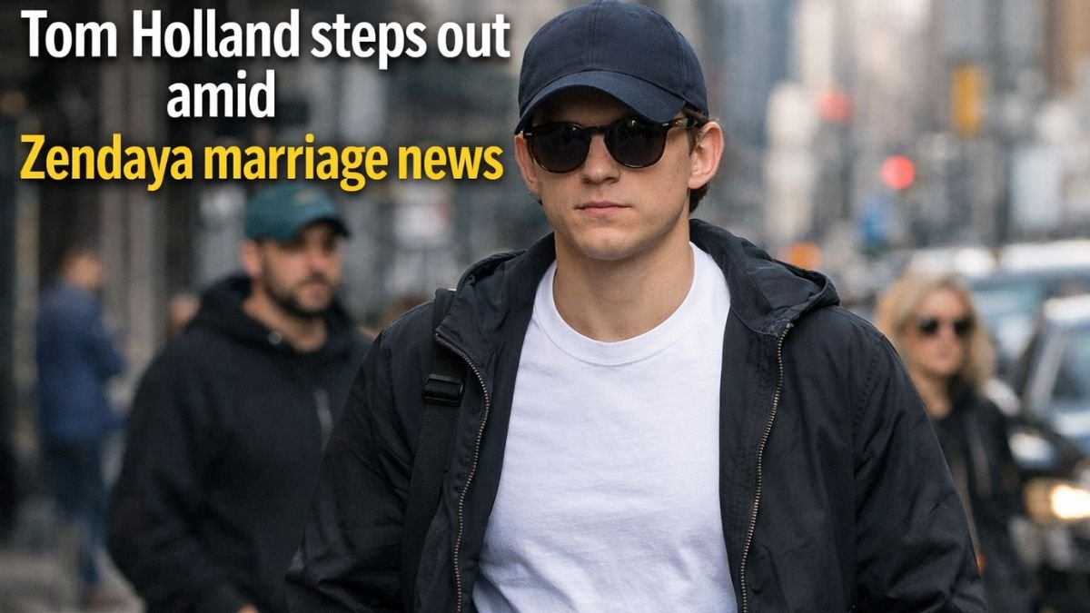 Tom Holland steps out amid Zendaya marriage news