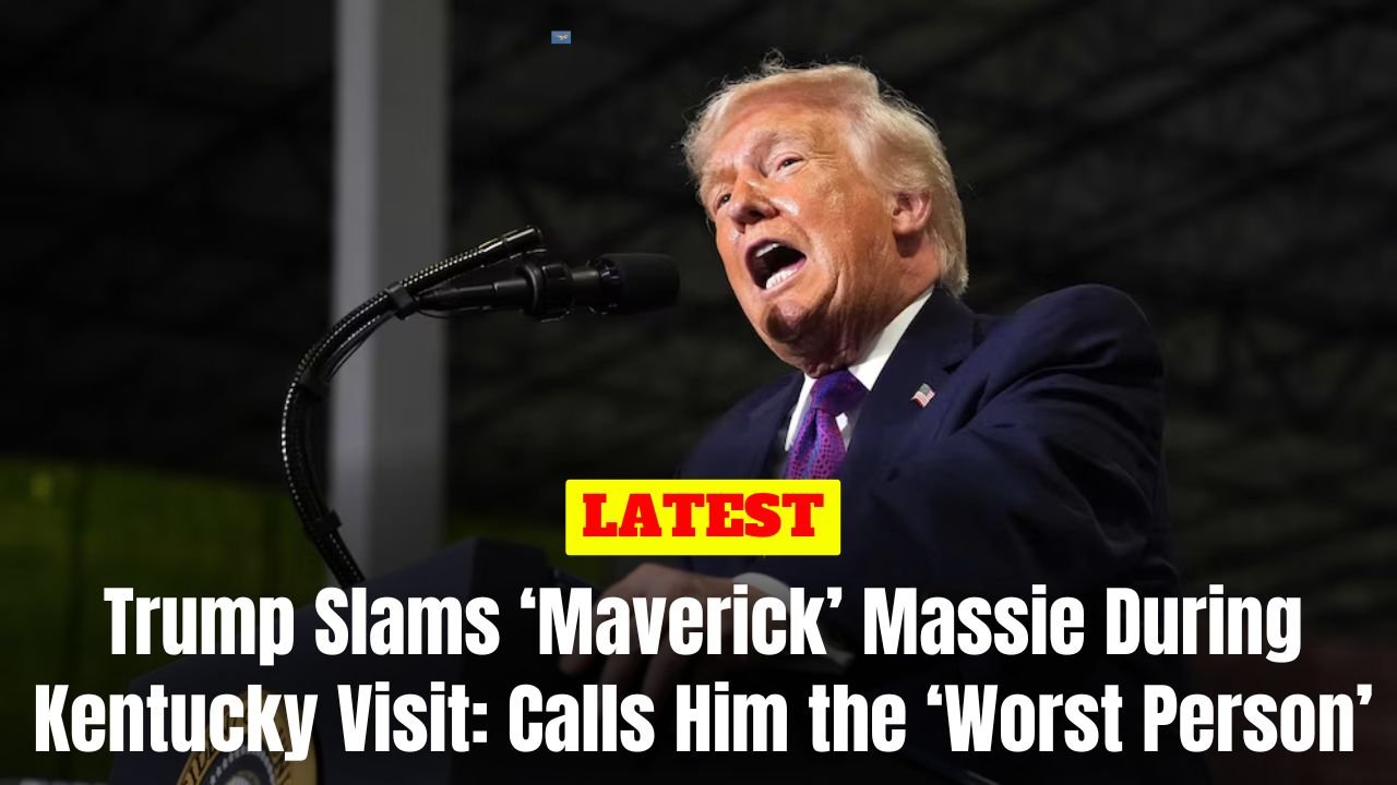Trump Slams ‘Maverick’ Massie During Kentucky Visit: Calls Him the ‘Worst Person’