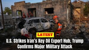 U.S. Strikes Iran’s Key Oil Export Hub, Trump Confirms Major Military Attack
