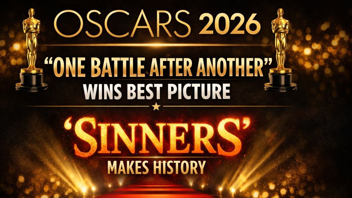 Oscars 2026: ‘One Battle After Another’ wins best picture while ‘Sinners’ makes history